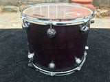 DW 16 x 13 hanging Tom Drum purple Satin