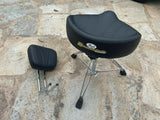 Pearl Roadster Drum Throne Seat Chair with BACKREST - READ