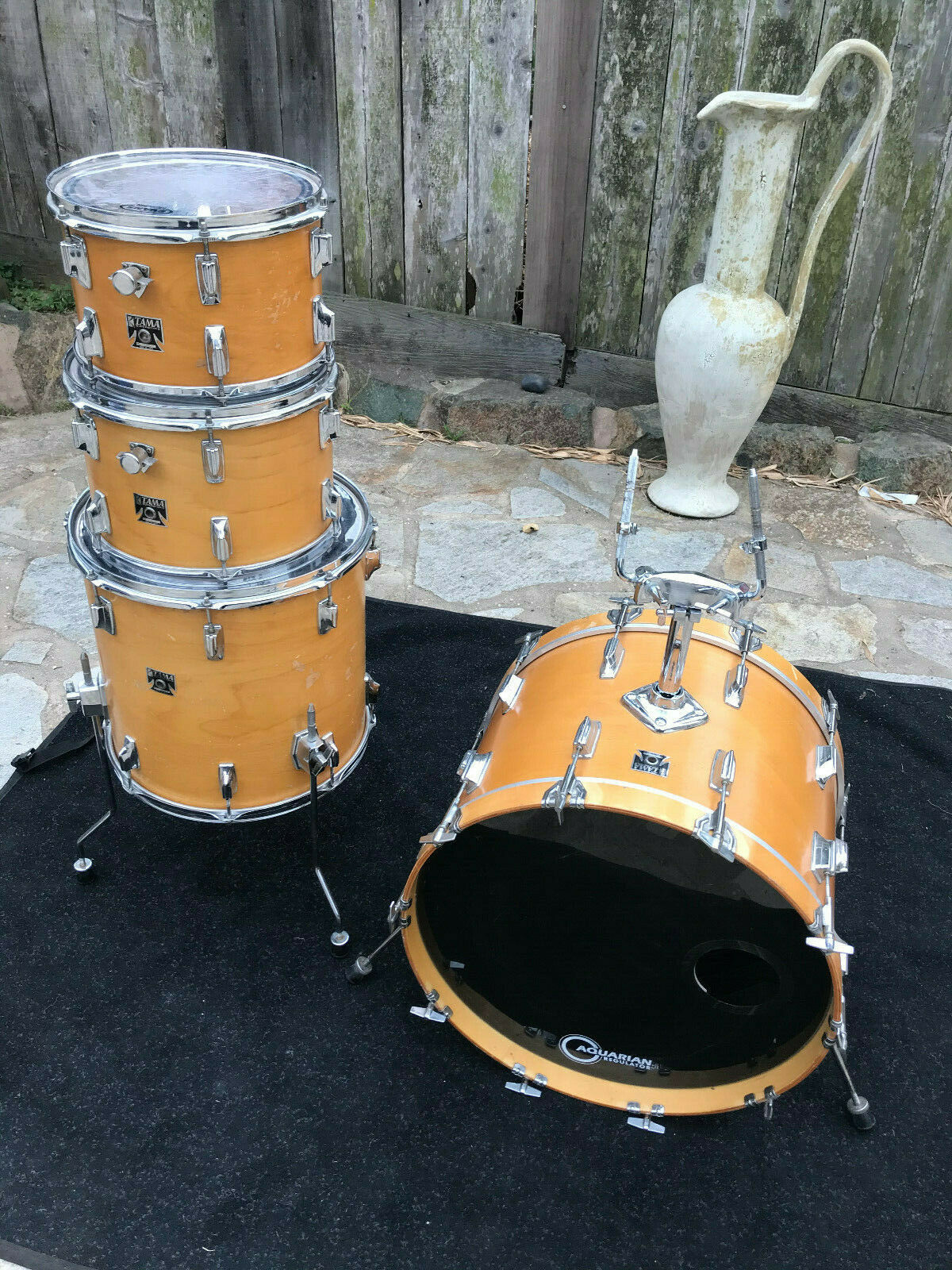Tama Superstar 1976 Maple Natural Finish 12x8,13x9,16x16