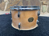 Vintage Gretsch 1970's Natural Finish 12x8 Tom Drum