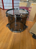 Tama Starclassic Mirage Acrylic 14x12 Floor Tom Drum - BLACK ICE - EXCELLENT