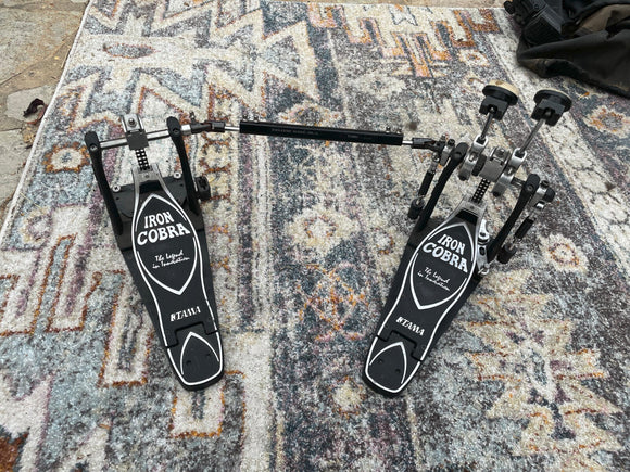 Tama Iron Cobra Double Bass pedal - power glide p900
