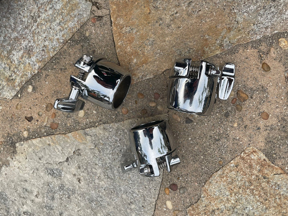 THREE PACK Pearl Pipe Clamp for Rack Legs