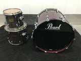 Pearl Masters Studio Birch 3pc Drum Set Kit RED WINE GLOSS LACQ