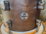 PDP Concept Classic Drum Set kit  - Walnut/Natural - 24x14,13x9,16x16 Wood Hoops