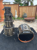 TAMA Starclassic Birch / Bubinga 5-Piece Shell Pack Black Clouds Silver Lining