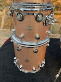 DW Collectors 5pc Champagne Sparkle Drum Set kit - EXCELLENT