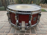 Vintage Tama Superstar 14X6.5 Snare Drum Mahogany Finish - Excellent