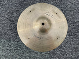Paiste signature 10" splash cymbal - holes drilled
