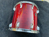 Tama Superstar Cherry 1980's 15 x14 Tom Drum