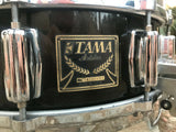 Tama Artstar 14 x 5 METALLIC BLACK Snare Drum - FACTORY ORIGINAL - BIRDS EYE