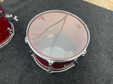 Tama Superstar Cherry 13x9 Cherry Tom Drum 80's - Shallow Size