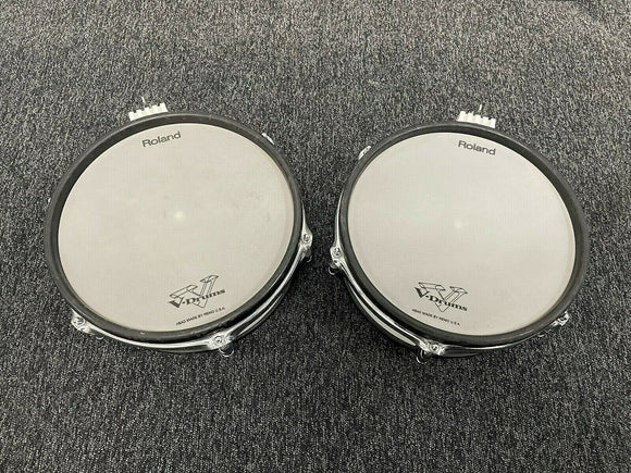 TWO Roland PD-100 WHITE 10