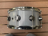 DW Collector's Black Nickel over Brass 6.5x14 -Grey Powder Coat