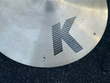Zildjian K heavy Ride 20" Ride Cymbal with Rivets