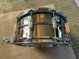 Ludwig Black Beauty Snare Drum - 6.5"x14" - Super-Sensitive Throw-off -EXCELLENT