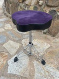 TAMA 1st Chair Glide Rider HYDRAULIX Drum Throne With Cloth Top Seat Purple