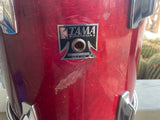 Tama Superstar Cherry 12x11 Cherry Tom Drum 80's