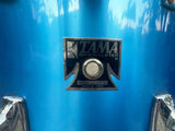 Vintage Tama ImperialStar 3pc Drum Set Kit Blue Metallic 70's 22x14,14x10,16x16