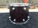 DW 16 x 13 hanging Tom Drum purple Satin