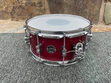 DW Performance Series 6.5x14" Maple Snare Drum - Cherry Stain