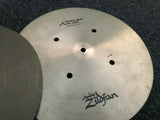 Vintage Zildjian 14" Quick beat Hihat Drum Cymbals hi hat