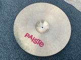 Paiste 2002 22" power Ride Cymbal  Cymbal