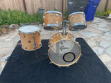 Gretsch 1970's Natural Finish 4pc Drum Set kit 22x14,12x8,13x9,16x16