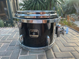 Gretsch Renown 10 x 8 Tom Drum - Transparent Ebony gloss lacquer