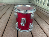Tama Superstar Cherry 8x9 Cherry Tom Drum 80's