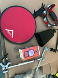 Drummers Accesory Pack - Cowbell - pad - sticks - drum dial- mount