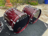 Sakae Almighty Birch 7pc Double Bass Drum Kit - Owned by Dave Mcgraw