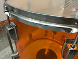 Vintage Ludwig Amber Vistalite 16x16 Floor Tom