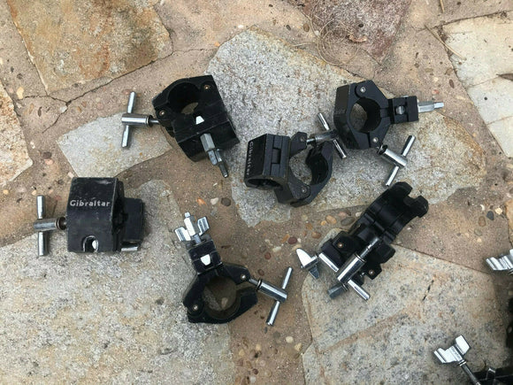 6 Pack Gibraltar Drum Clamps Package