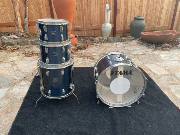 Vintage Tama 80's Swingstar 4pc Drum Set kit !!
