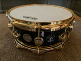 DW Collector's Series R30 "Starman" Neil Peart Rush 6x14 Edge Snare drum !!!