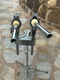 1970's Slingerland double tom holder drum stand super setomatic