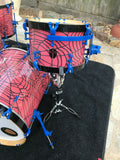 TRUTH USA Custom "SPIDER" 4pc Drum Set kit with 20x20 Bass!! beautiful!!