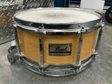 Pearl FREE FLOATING 14x6.5 Natural Maple Snare Drum