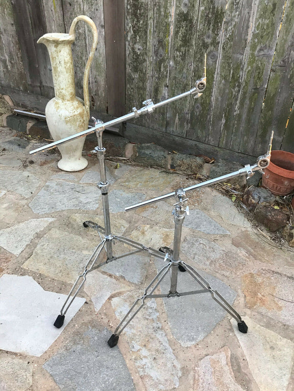 Two Pearl b-950 / 955 Boom heavy Duty Cymbal Stands