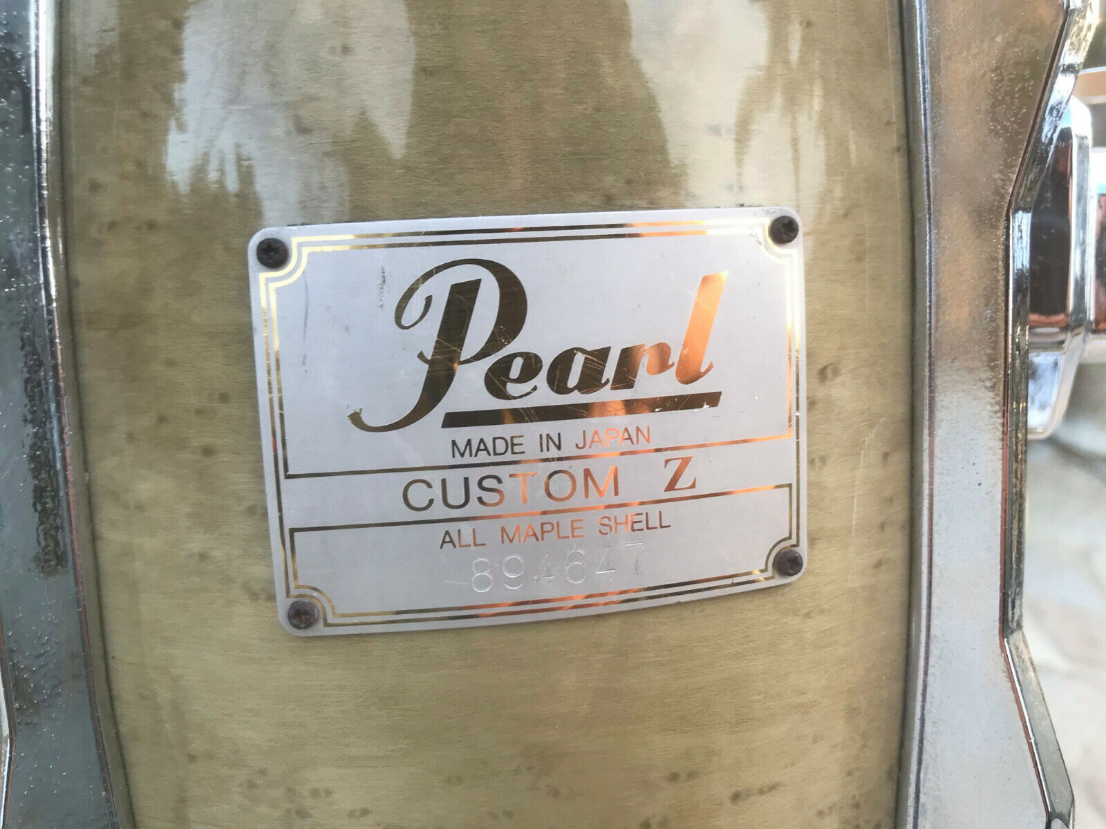 Pearl Custom Z / CZX Клен «птичий глаз»Pearl Custom Z / CZX Клен «птичий глаз»  