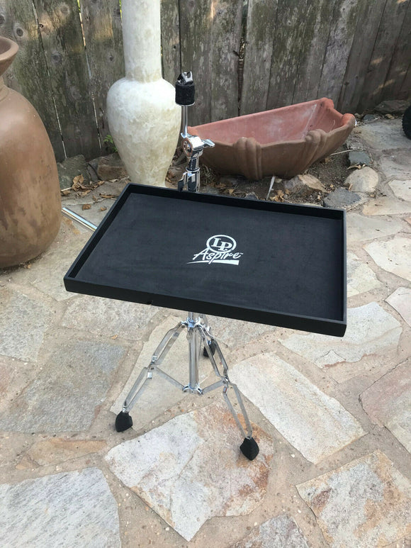 Latin Percussion Aspire Series Trap Table with PEARL STRAIGHT STAND
