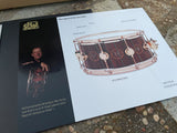 DW Collectors Series Neil Peart Rush RARE "ICON" Time Machine Snare -COA 5/250!!