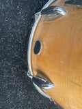 Vintage Gretsch 1970's Natural Finish 16x16 Tom Drum