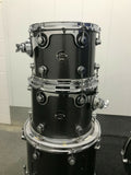 DW Performance Series 4pc Drum Set Kit Gun Metal