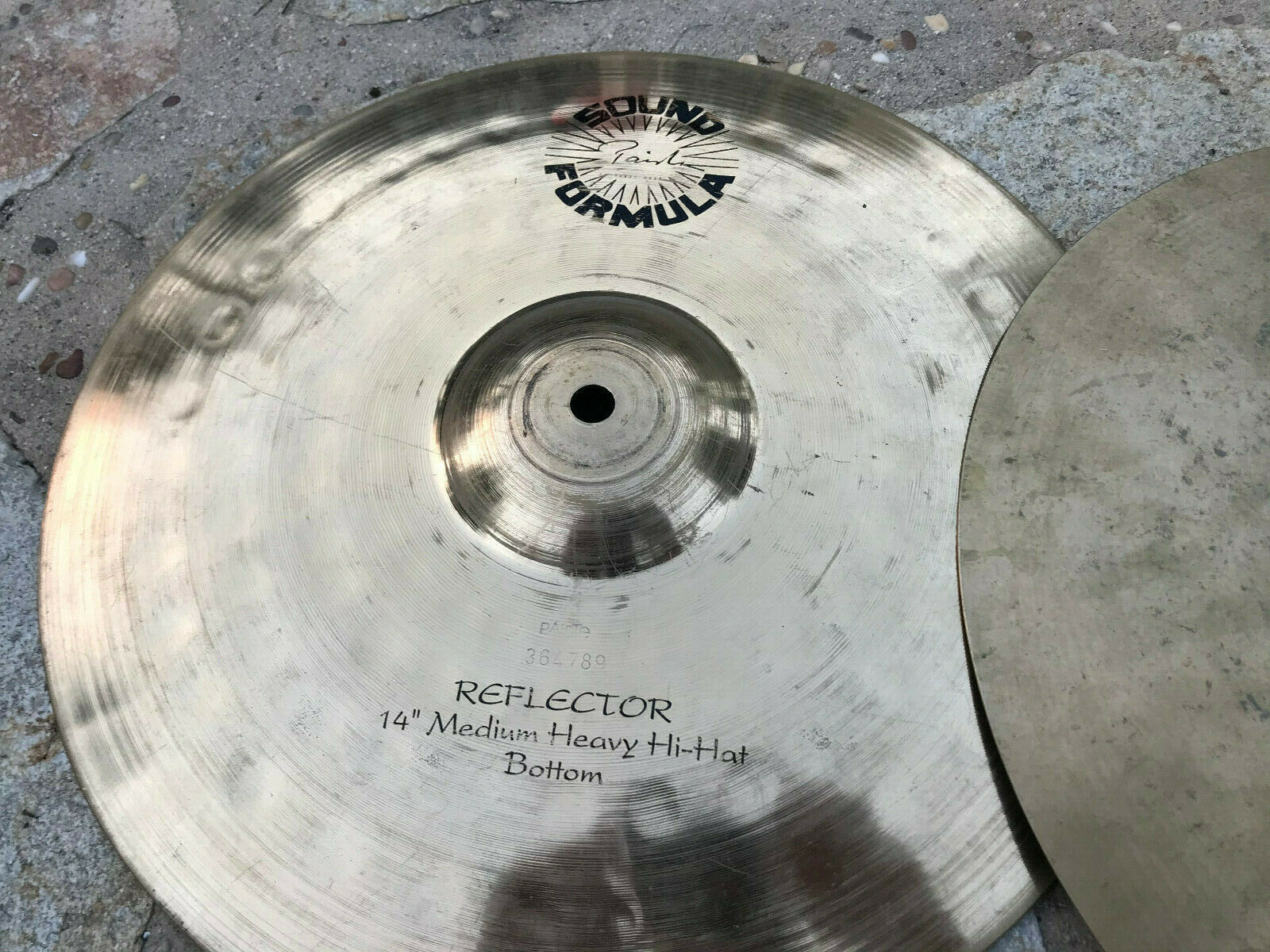Paiste Sound Formula 14 Reflector Medium heavy Hi Hat hihat Cymbals P Blakes Drum Shop