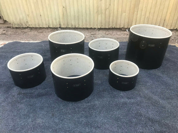 VINTAGE Tama Imperialstar Imperial star Concert Toms SHELLS PK 16,15,14,13,12,10