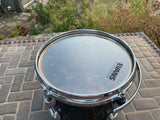 Gretsch Renown 10 x 8 Tom Drum - Transparent Ebony gloss lacquer