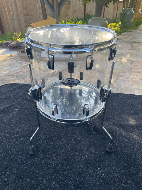 Pearl crystal beat clearance floor tom