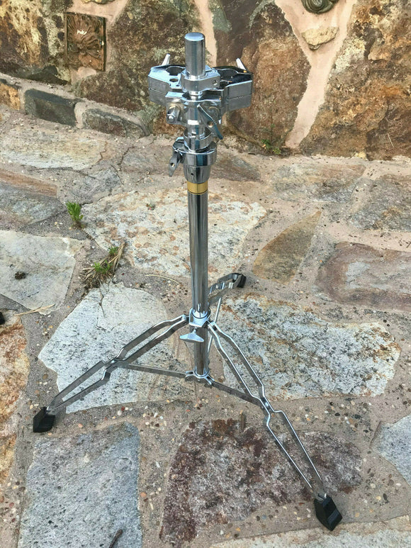 Vintage Pearl Gold Label Double Tom Post Arm Holder Stand